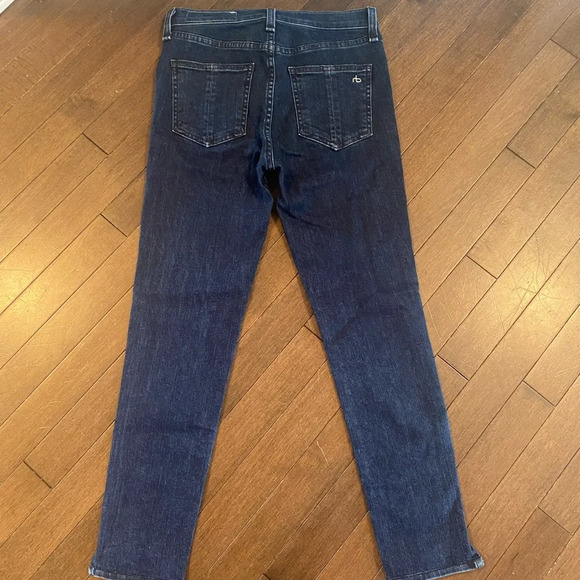 Rag & Bone Capri Jeans size 25/23L dark wash - Picture 2 of 7